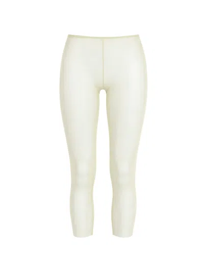 Axel 113 Momo Mesh Capri Pants In White