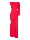 Axel 113 Tiana Maxi Dress In Red
