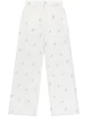 Axel Arigato 10 Years Wide-leg Jeans In White