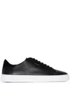 Axel Arigato '90 Clean' Black Low Top Sneakers With Logo Lettering On The Side