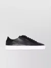 Axel Arigato 90 Clean Low-top Sneakers With Contrast Sole In Black