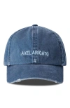 Axel Arigato Aa Logo Cap In Blue