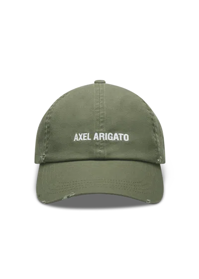 Axel Arigato Aa Logo Cap In Green