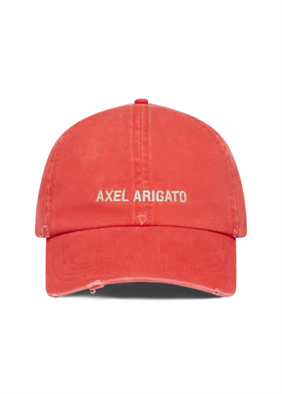 Axel Arigato Aa Logo Cap In Orange