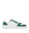 Axel Arigato Sneaker Perforated Detailing Flat Sole In Green