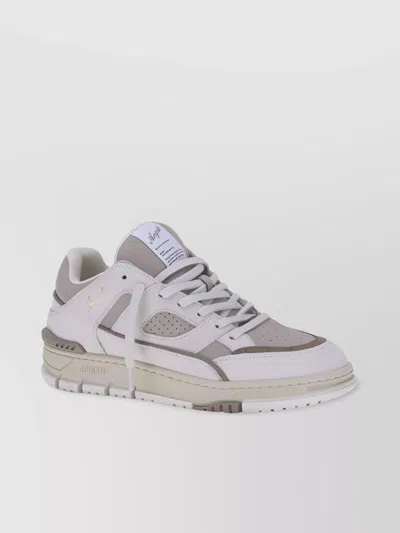 Axel Arigato Adjustable Leather Paneled Sneakers In Green