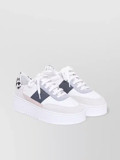 Axel Arigato Animal Print Platform Sneakers