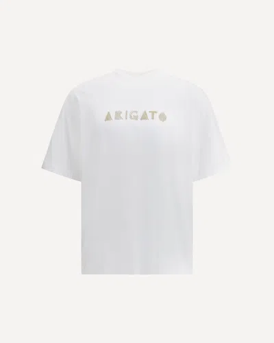 Axel Arigato Annotate T-shirt In White