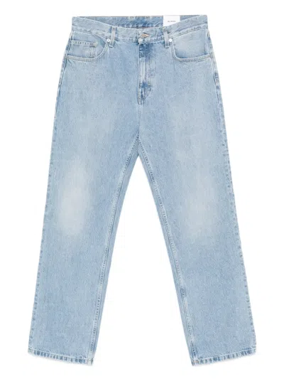 Axel Arigato Archive Straight Jeans In Blue