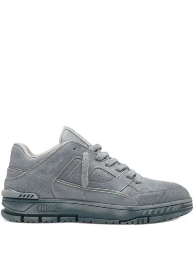 Axel Arigato Are Lo Leather Panelled Sneakers In Gray