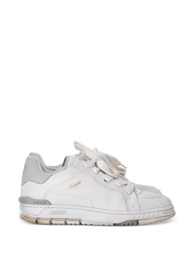 Pre-owned Axel Arigato Area Haze Leather Sneakers In White