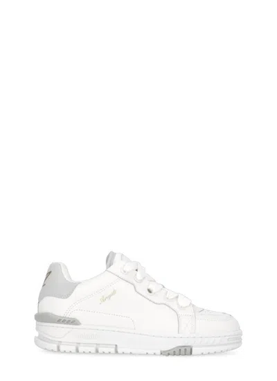 Axel Arigato Womens Beige Area Lo Leather Low-top Trainers