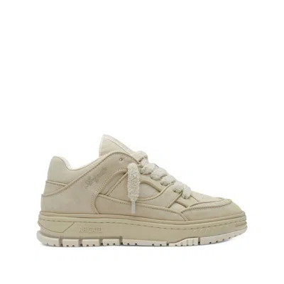 Axel Arigato Area Lo Embossed-logo Sneakers In Neutral