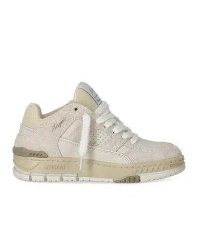 Axel Arigato Area Lo Fluffy Cream Sneaker In White