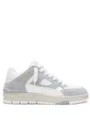 Axel Arigato Area Lo Low-top Suede And Leather Sneakers In Gray