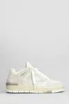 Axel Arigato Suede And Leather Sneakers With Cushioned Sole In Multi