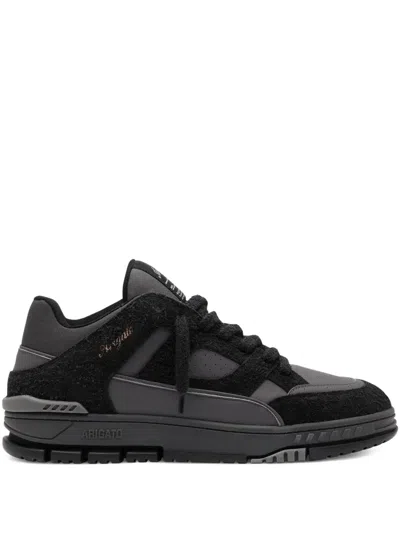 Axel Arigato Area Lo Fluffy Sneakers In Black