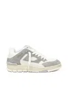 Axel Arigato Gray Area Lo Sneakers In Silver