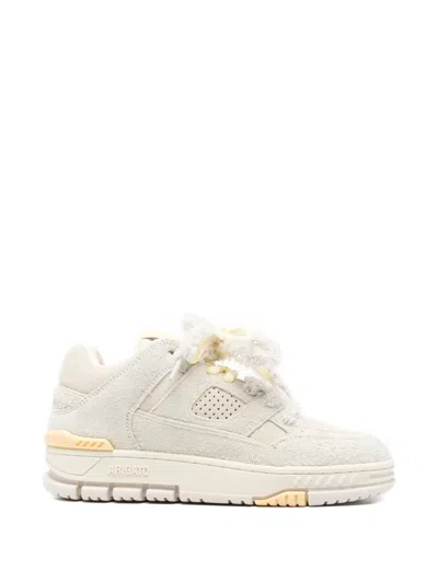 Axel Arigato Area Lo Label Sneakers In White