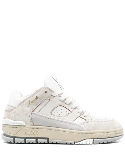 Axel Arigato Area Lo Leather Sneakers In White