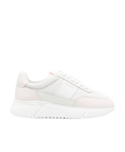 Axel Arigato Area Lo Leather Sneakers In Neutrals