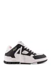 Axel Arigato Area Lo Suede And Leather Sneakers In Black