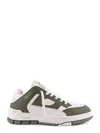 Axel Arigato Low-top Leather Sneakers Contrast Panels In White