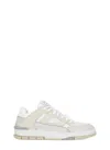 Axel Arigato Neutral Area Lo Leather Sneakers In White