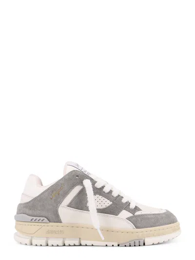 AXEL ARIGATO AREA LO LOW-TOP SUEDE AND LEATHER SNEAKERS