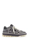 Axel Arigato Low-top Nubuck Sneakers With Contrasting Stitching In Gray