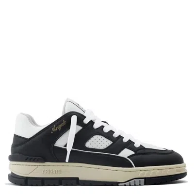 Axel Arigato Area Lo Panelled Sneakers In Black