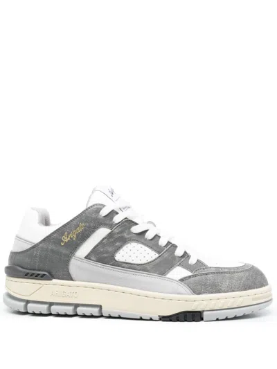 Axel Arigato Area Lo Panelled Sneakers In 白色