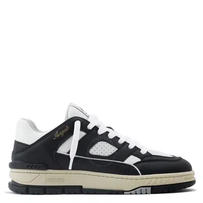 Axel Arigato Area Lo Panelled Sneakers In Black
