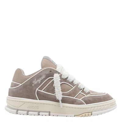 Axel Arigato Area Lo Piping Sneakers In Brown