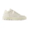 Axel Arigato Area Lo Piping Sneakers In White