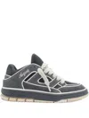 Axel Arigato Area Lo Sneaker Sneakers In Black Suede In Multi