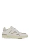 Axel Arigato Area Lo Beige Low Top Sneakers With Logo Patch On The Tongue And Chunky Sole In Leather Man In Neutral