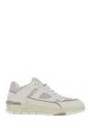 Axel Arigato Area Lo Beige Low Top Sneakers With Logo Patch On The Tongue And Chunky Sole In Leather Man In Neutral