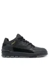 Axel Arigato Perforated Toe Box Rubber Sole Sneaker In Black