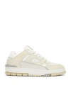 Axel Arigato Neutral Area Lo Leather Sneakers In White