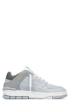 Axel Arigato Area Lo Leather Sneakers In Light Grey/grey