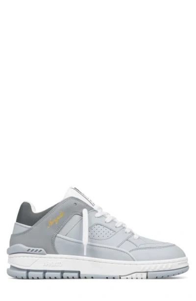 Axel Arigato Area Lo Leather Sneakers In Grey