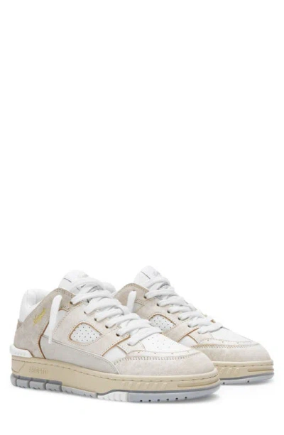 Axel Arigato Area Lo Trainer In Off White & White