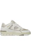 Axel Arigato Area Lo Beige Low Top Sneakers With Logo Patch On The Tongue And Chunky Sole In Leather Man In Neutral