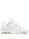 Axel Arigato Area Lo Sneaker In Off White/lt Green