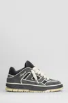 Axel Arigato Area Lo Sneaker Sneakers In Black Suede In Multi