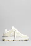Axel Arigato Area Lo Sneaker Sneakers In Beige Leather In White