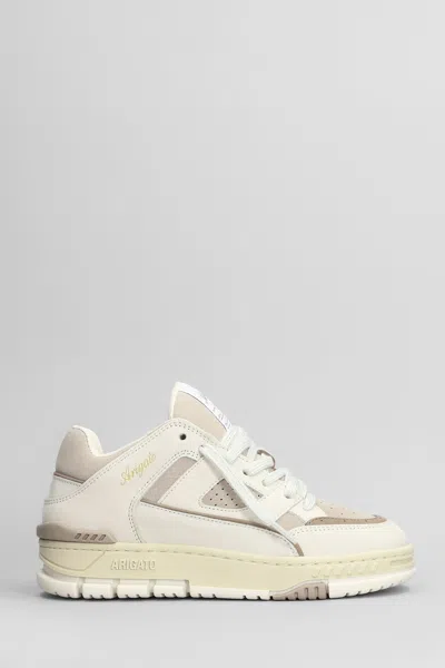 Axel Arigato Area Lo Sneaker Sneakers In Beige Nubuck In Neutral