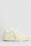 Axel Arigato Area Lo Sneaker Sneakers In Beige Suede And Leather In Neutral