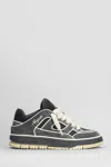 Axel Arigato Area Lo Sneaker Sneakers In Black Suede In Multi